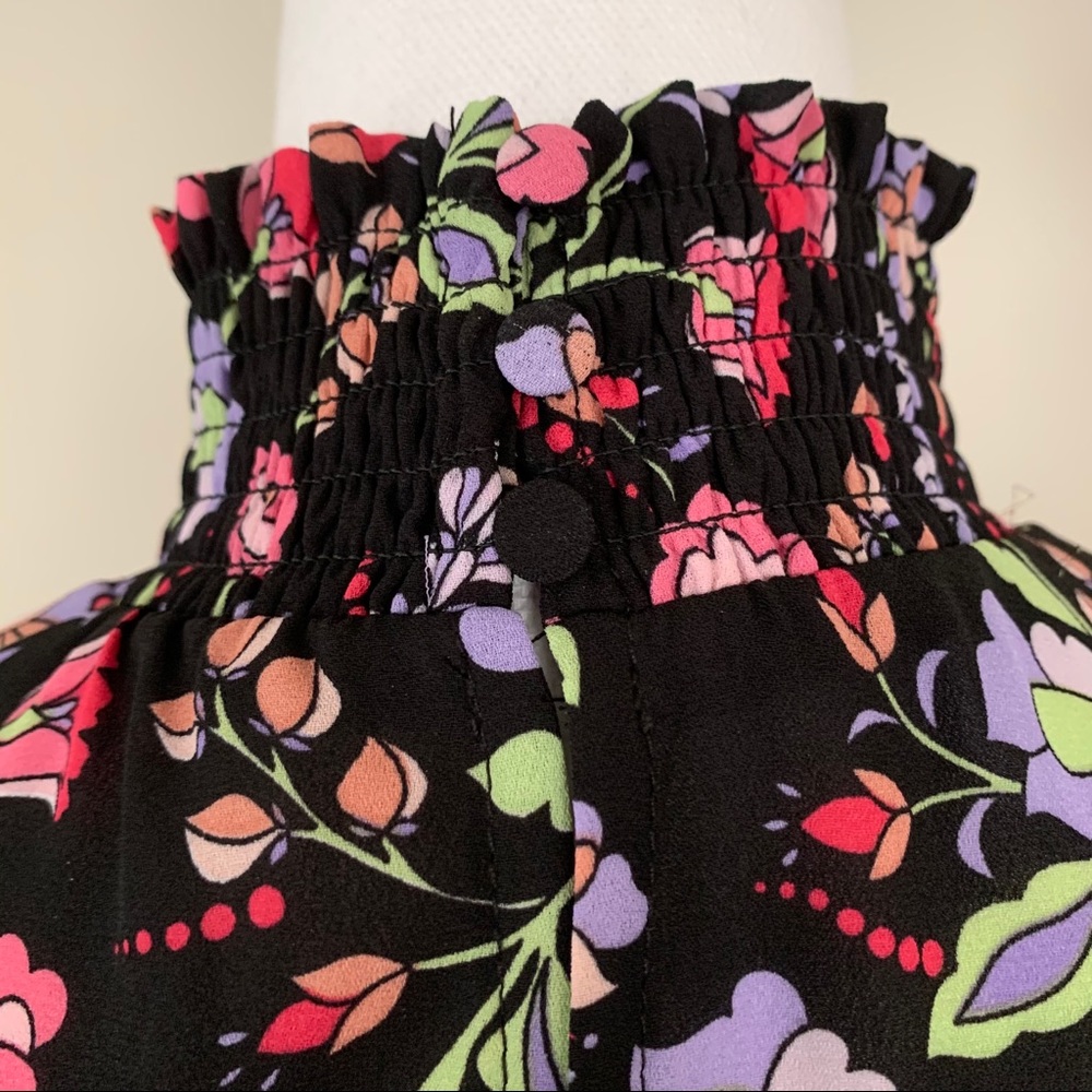 Nanette Lepore Floral Smocked Blouson Dress - Picture 7 of 12